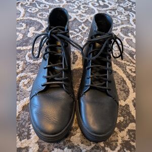 Thursday Boot Men's Black Leather High-Top Shoes Size 9.5
